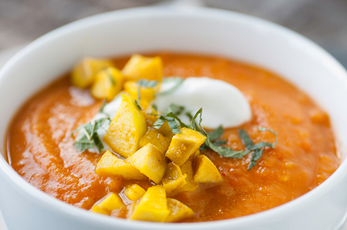 Comforting Corn and Kumara Soup