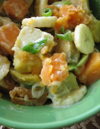 Low-fat Kumara Salad